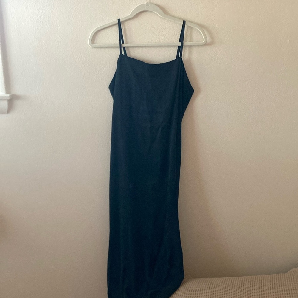 Zara  Black Slip Dress Small
